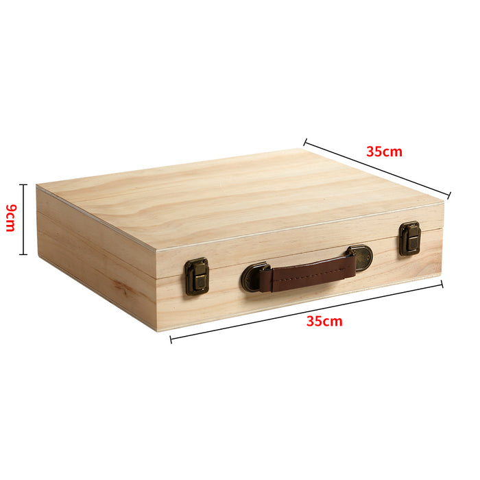 70 Slots Essential Oil Storage Box Wooden Aromatherapy Container Organiser