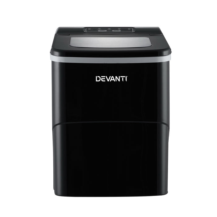 Portable Premium 2L Ice Maker Machine | Black Countertop Ice cube Making Machine