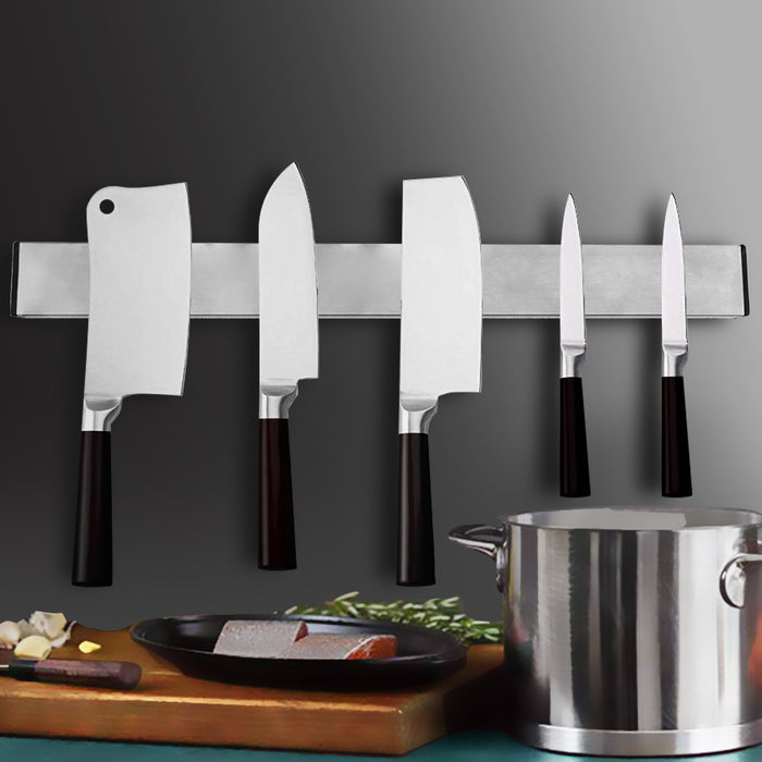 Magnetic wall mount knife holder Utensil Rack Heavy Duty Kitchen Chef Tool Medium
