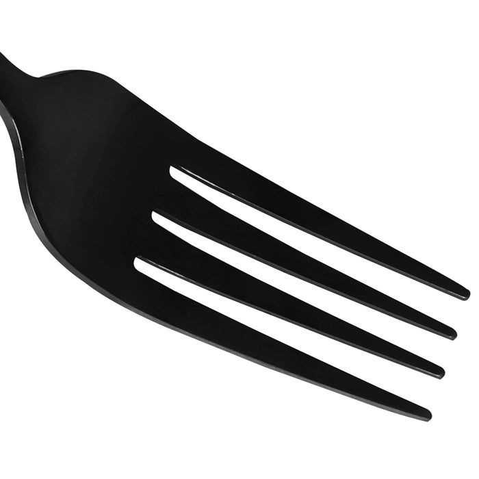High Quality 30pcs Stainless Steel Cutlery Set in Black