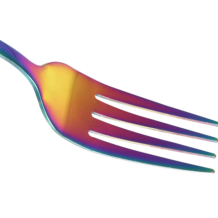 High Quality 30pcs Stainless Steel Cutlery Set in Rainbow