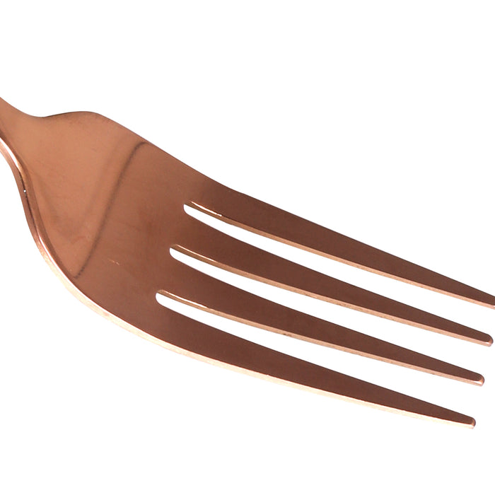 High Quality 30pcs Stainless Steel Cutlery Set in Rose Gold