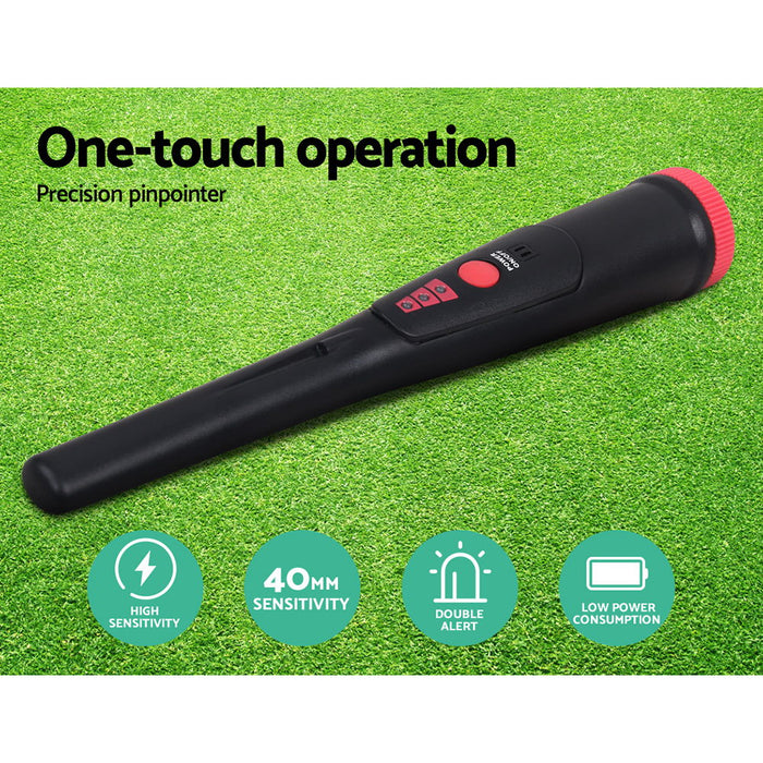 LCD Display 360° Side-Scan 12kHz  Deep Metal Detector | Pinpointer Sensitive Searching Treasure Hunter