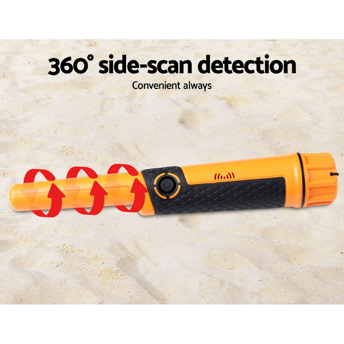 360° side-scan Detection Portable Handheld 12Khz Pinpointer |  Auto Metal Detector Assistance