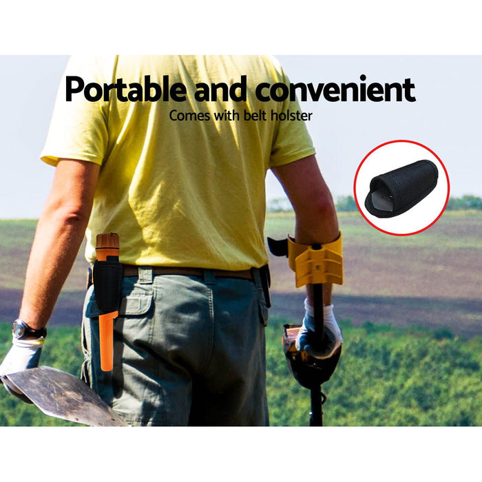 360° side-scan Detection Portable Handheld 12Khz Pinpointer |  Auto Metal Detector Assistance