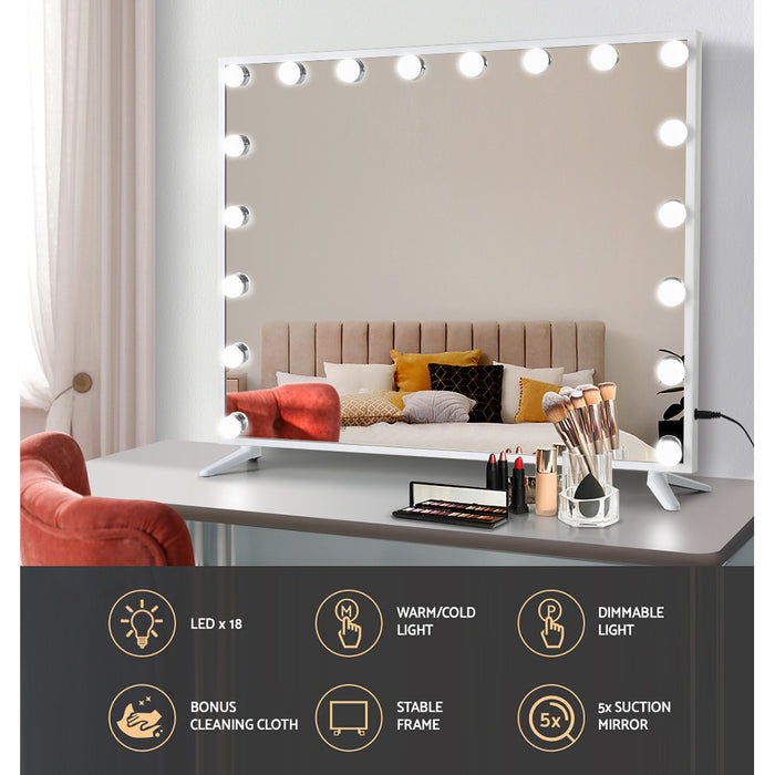 Starque Dimmable 50cm LED Hollywood Touch Makeup Mirror | Built In Bluetooth Vanity Mirror