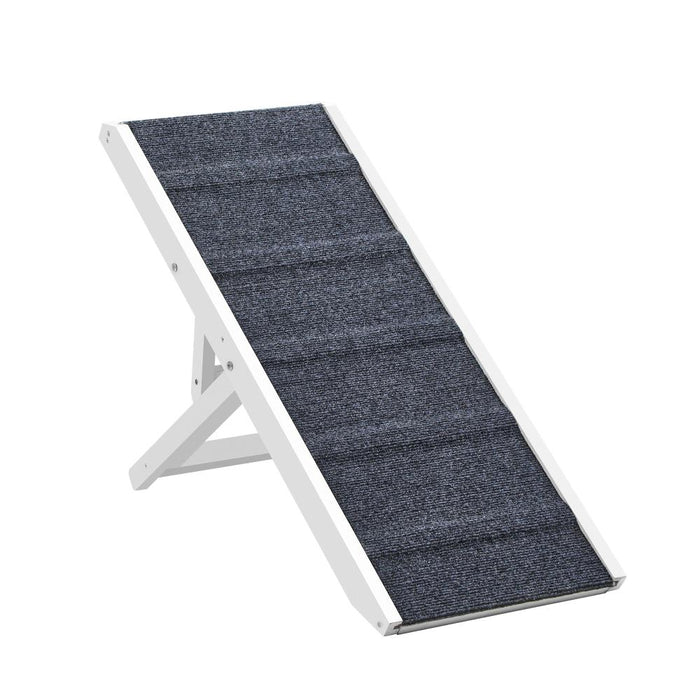 Pawzee 90cm Adjustable Pet Ramp with Extra Grip | Foldable Travel Dog Stairs in 2 Colours