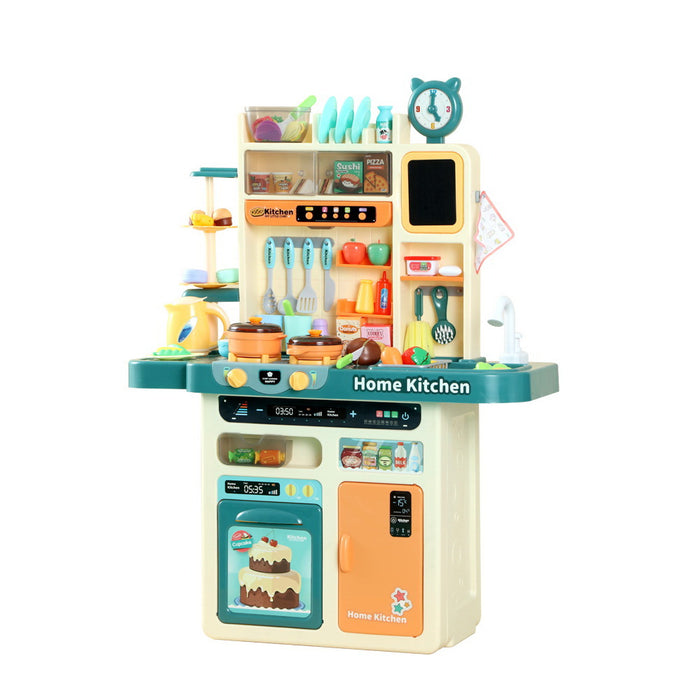 Funzee Kids Interactive 73pc Kitchen Pretend Playset | Childrens Fun Pretend Play Kitchen