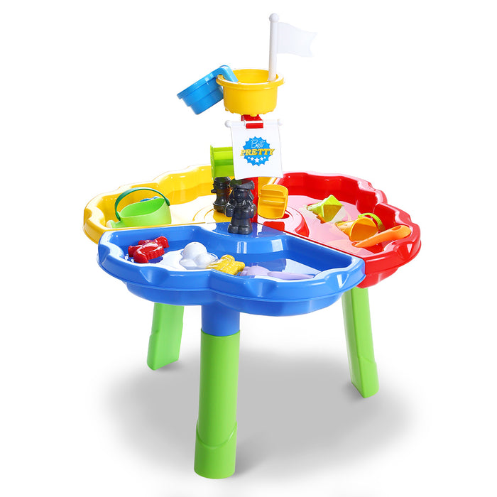 Funzee Kids Sand and Water Sandpit Outdoor Table | Kids Outdoor Play Set