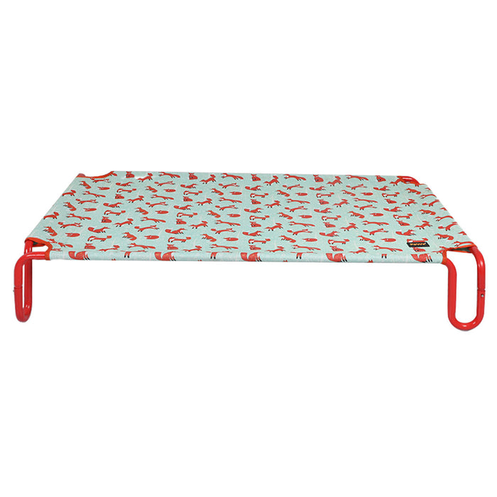 Pawzee Elevated Hammock Pet Bed | Portable Raised Dog and Cat Large