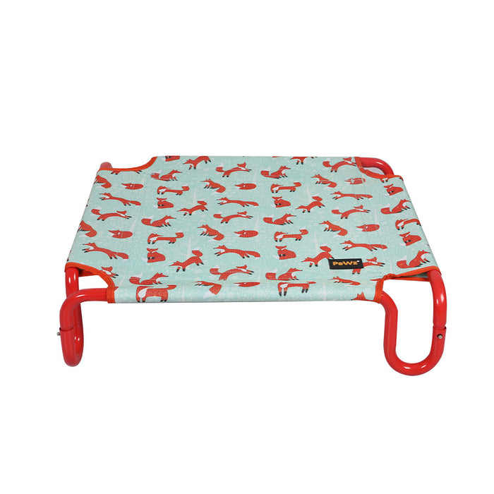 Pawzee Elevated Hammock Pet Bed | Portable Raised Dog and Cat Bed Small