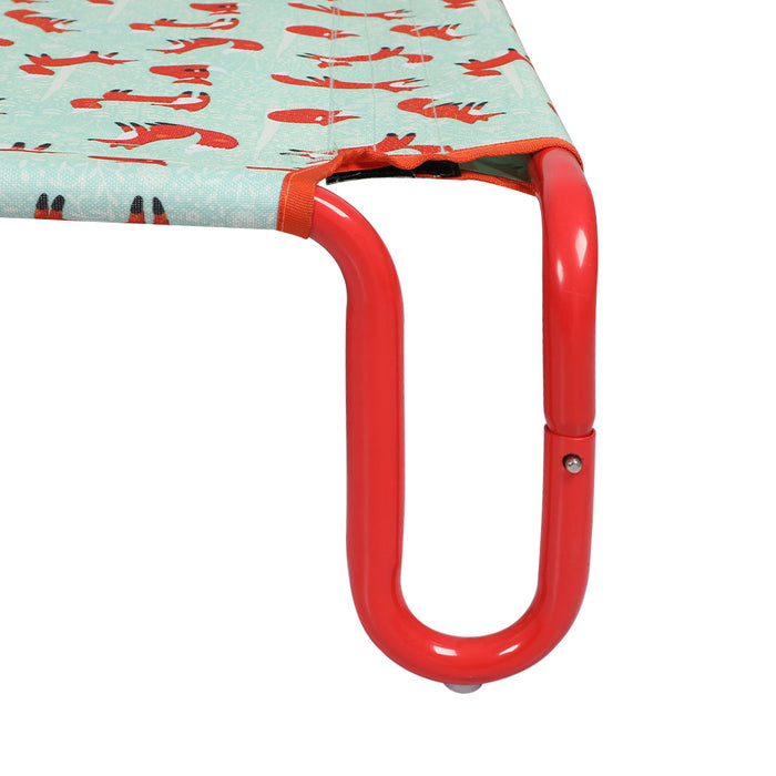Pawzee Elevated Hammock Pet Bed | Portable Raised Dog and Cat Bed Small