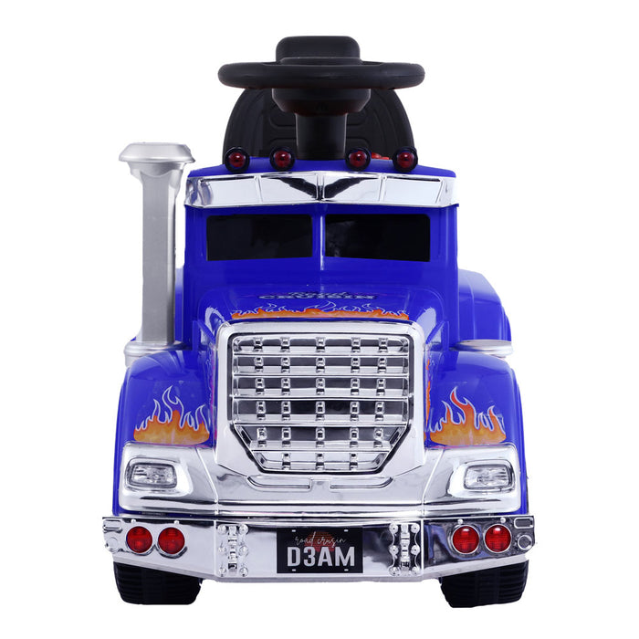 Funzee Kids Ride On Electric Toy Truck | Kids Battery Operated Ride on Truck in Blue