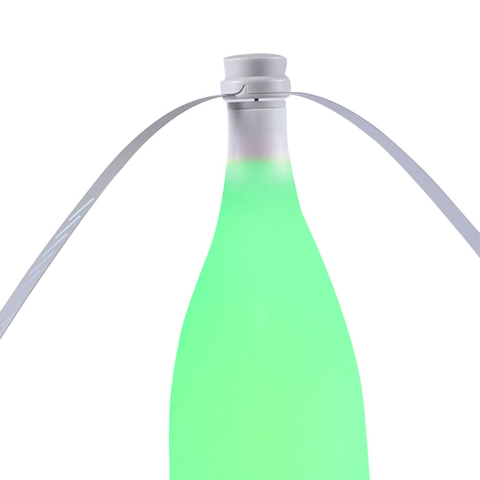 Natural LED Fly Repellent Fan | Bug Free Safe Trap | Picnic Outdoor Insect Repeller in Green