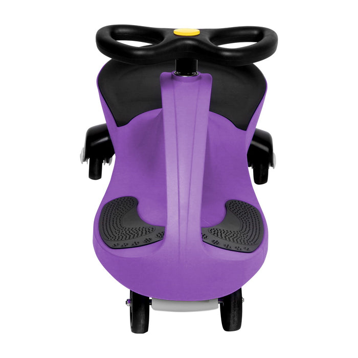 Funzee Kids Ride on Swing Car| Childrens Fun Wiggle Ride on Scooter Car in Purple