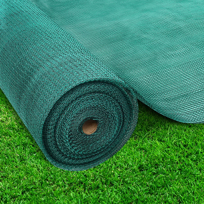 Instahut 50%UV Shade Cloth Shadecloth Sail Garden Mesh Roll Outdoor 3.66x10m GR