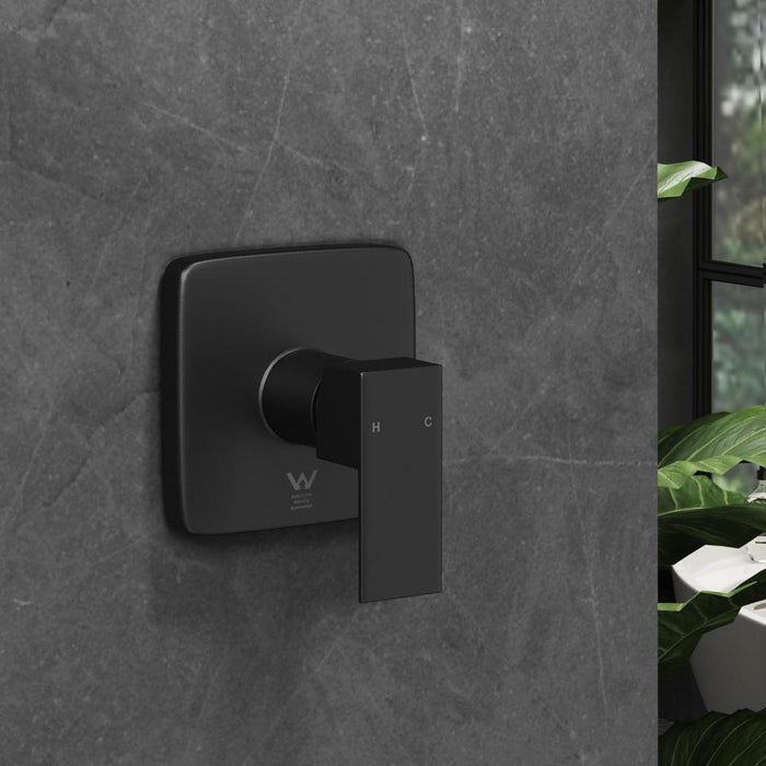 Super High Quality Shower Mixer in Black or Chrome | Ceramic Cartridge Solid Brass Mixer | 2 Models
