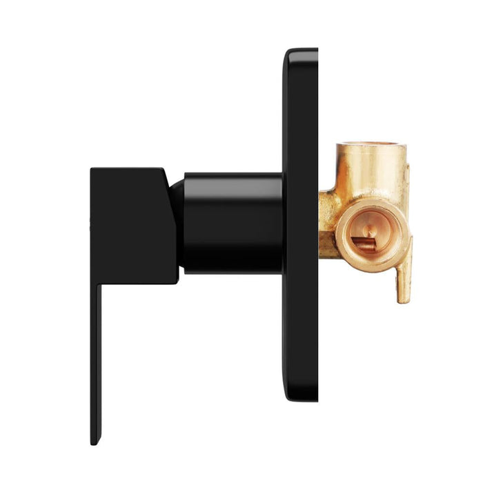 Super High Quality Shower Mixer in Black or Chrome | Ceramic Cartridge Solid Brass Mixer | 2 Models