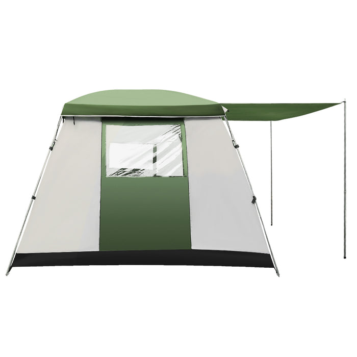 6 Person Family Camping Tent | Hiking Dome Large Tent UV and Water Resistant