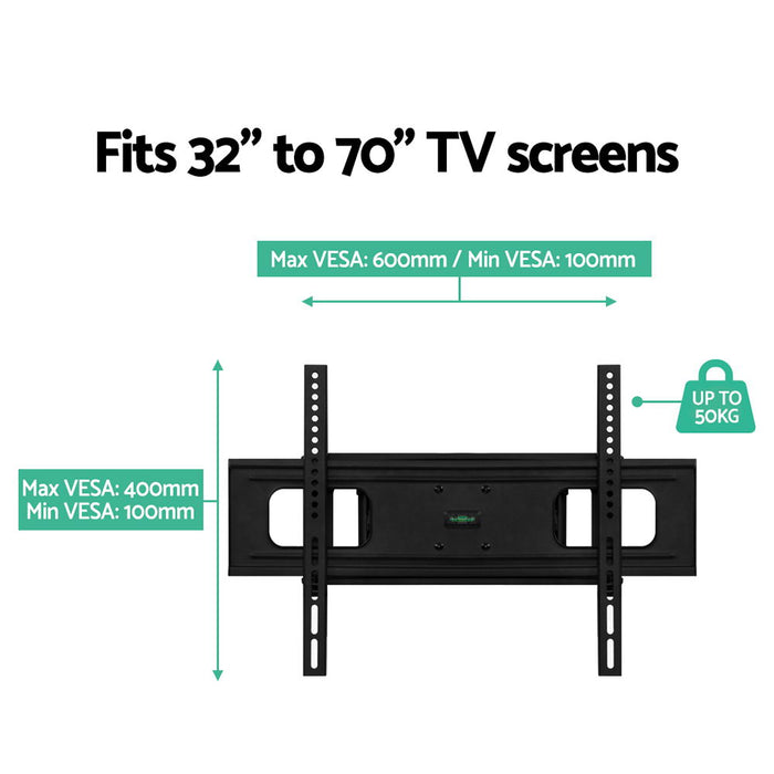 32 - 70 Inch Full Motion Tilting TV Wall Mount | TV Bracket Swivel LED LCD Plasma VESA