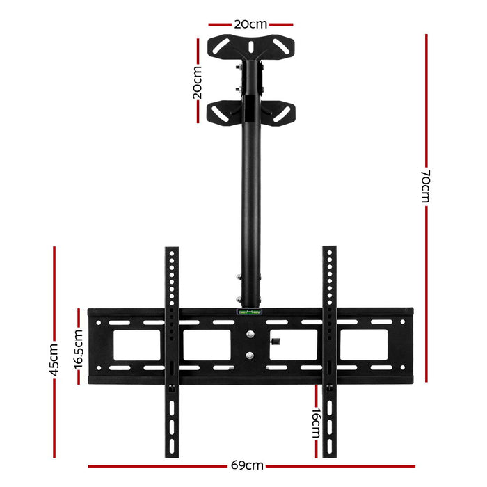 32 inch to 75 Inch TV Wall Swivel Ceiling Mount Bracket  | TV Full Motion Tilt TV Bracket