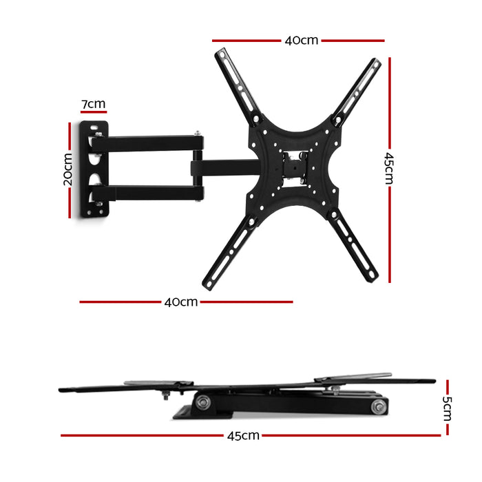 24” to 50” TV Wall Mount Monitor Bracket | TV Swivel Wall Bracket