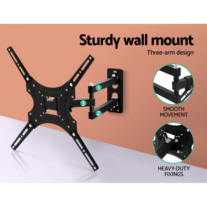 24” to 50” TV Wall Mount Monitor Bracket | TV Swivel Wall Bracket