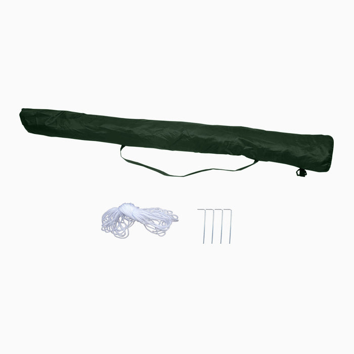 2.33M Large Beach Umbrella | UV Protected Beach Shelter and Beach Shade in Green