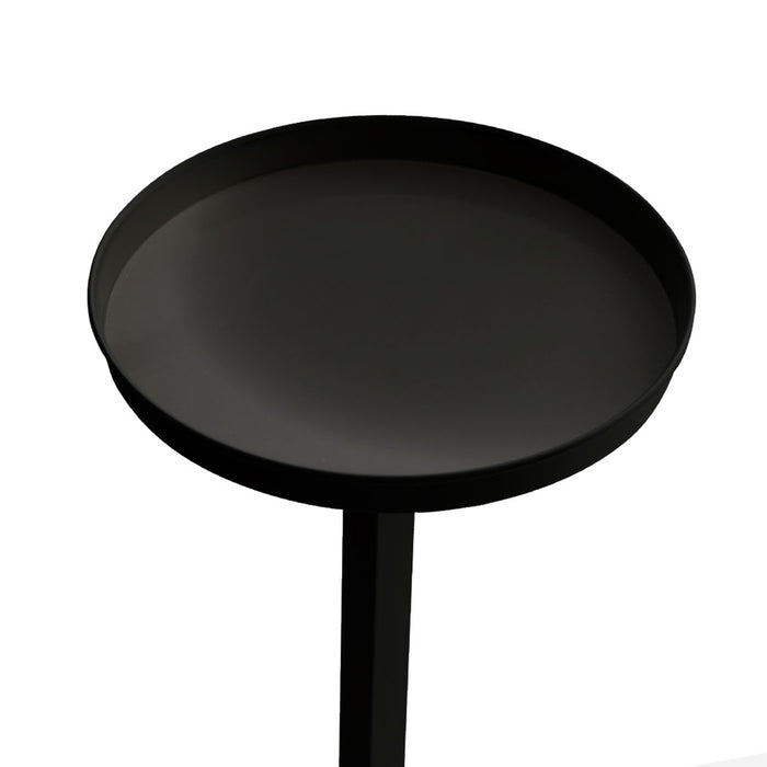 Natura 5 Tier 120cm Metal Plant Stand | Flower Pot Shelves and Stand in Black