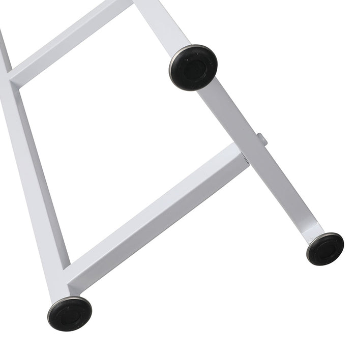 Natura 5 Tier 100cm Metal Plant Stand | Flower Pot Shelves and Stand in White