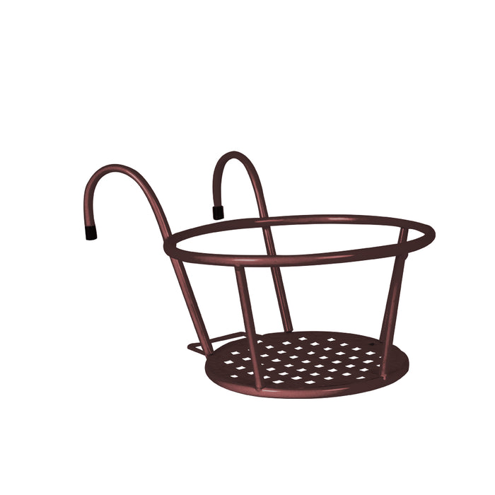 Natura 1x Flower Holder Plant Stand Hanging Pot in Bronze