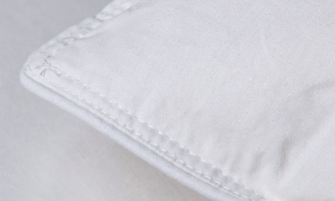 50% Duck Feather & 50% Duck Down Quilt 500GSM + Duck Pillows Twin Pack Combo - Queen - White