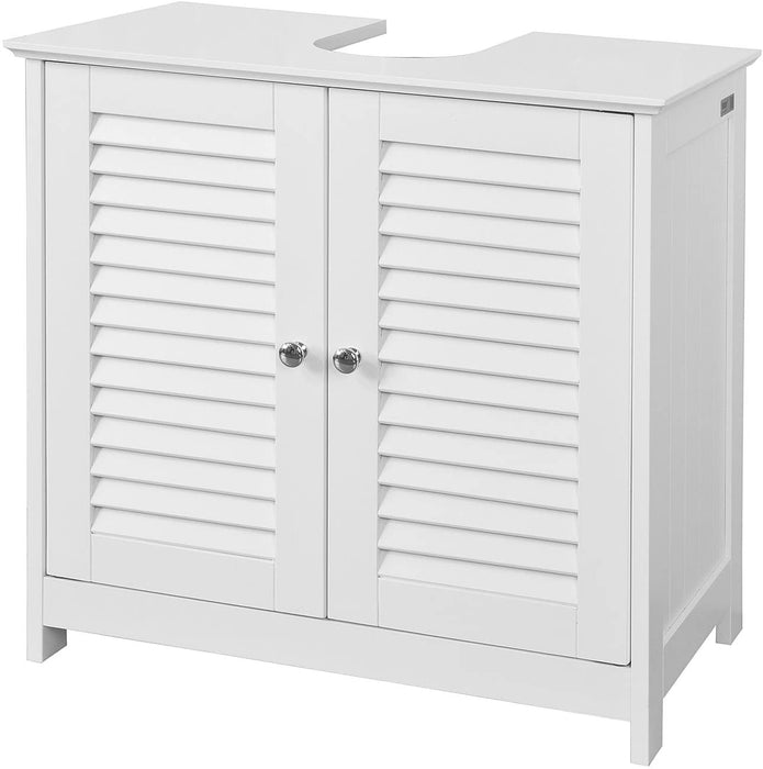 Mila 58cm H Francois Bathroom Storage Cabinet in White