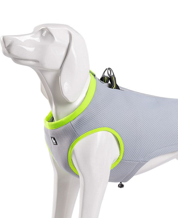 Summer Dog Cooling Vest in Neon Yellow XL Size