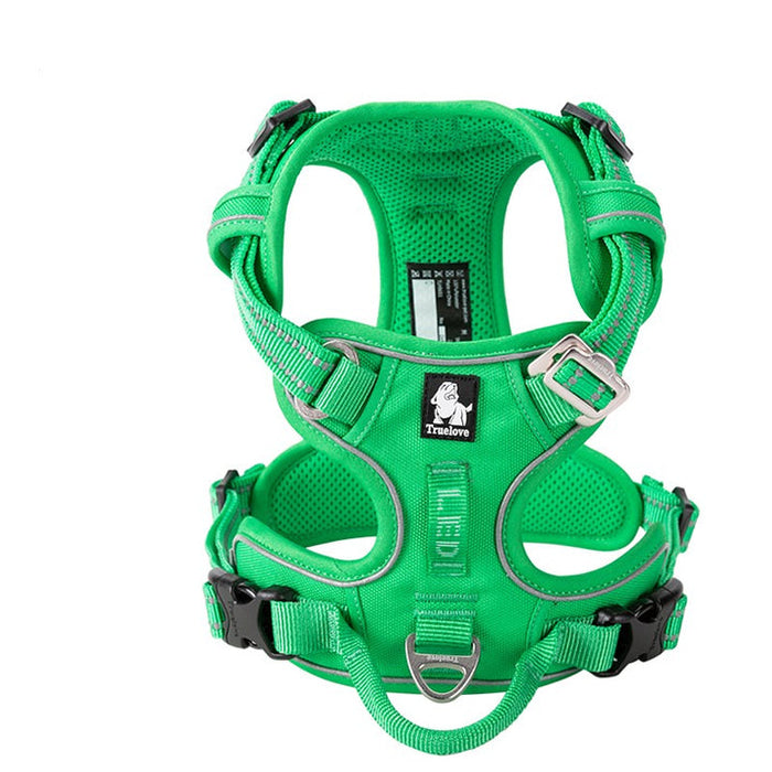 XS Pet Friendly No Pull Dog Harness Green