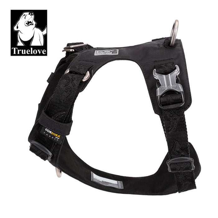 Large Lightweight Dog Harness Black