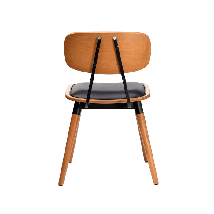 Premium High End Weather Resistant Felix Chair 81cm H - Oak Black