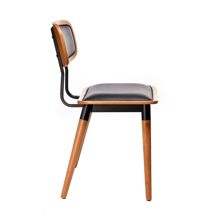 Premium High End Weather Resistant Felix Chair 81cm H - Oak Black