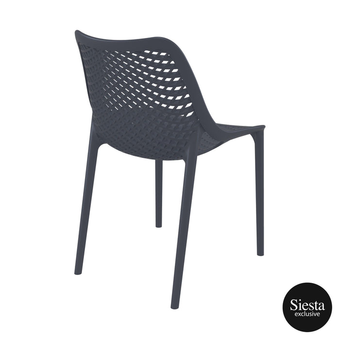 XL Premium High End Weather Resistant Stackable Air Chair 82cm H - Anthracite