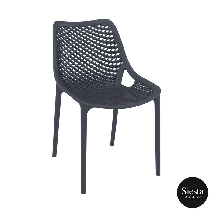 XL Premium High End Weather Resistant Stackable Air Chair 82cm H - Anthracite