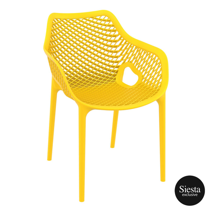 XL Premium High End Weather Resistant Stackable Air Chair 82cm H - Mango