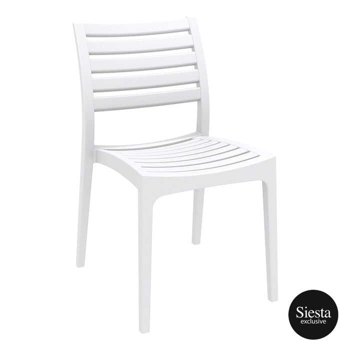Premium High End Weather Resistant Ares Chair  83cm H - White