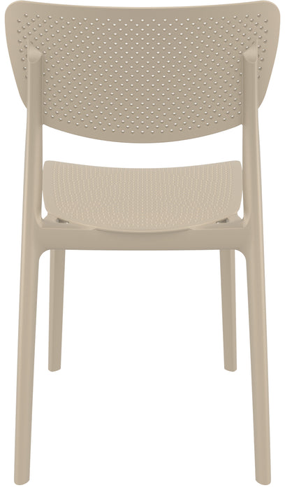 Premium High End Weather Resistant Lucy Chair 82cm H - Taupe
