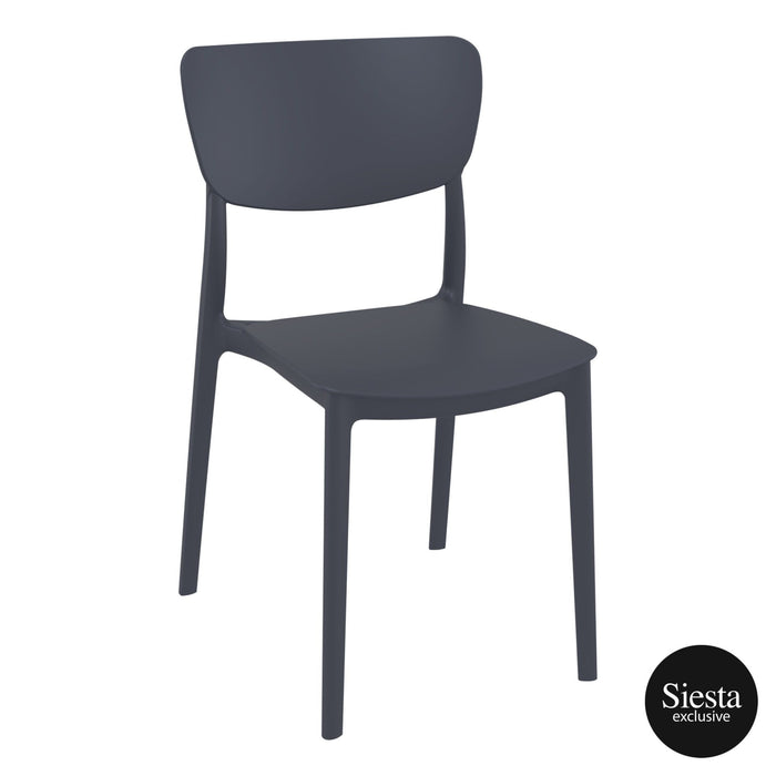 Premium High End Weather Resistant Monna Chair 82cm H - Anthracite