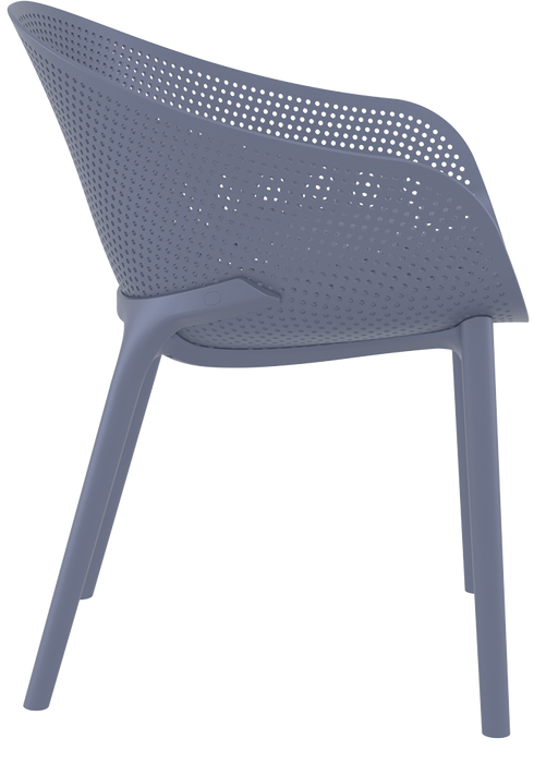 Premium High End Weather Resistant Sky Chair 81cm H - Anthracite
