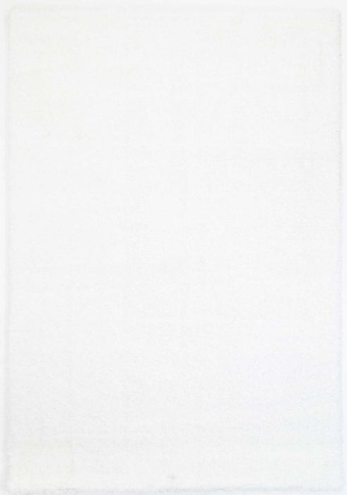 Puffy Soft Shaggy White 120x170 cm