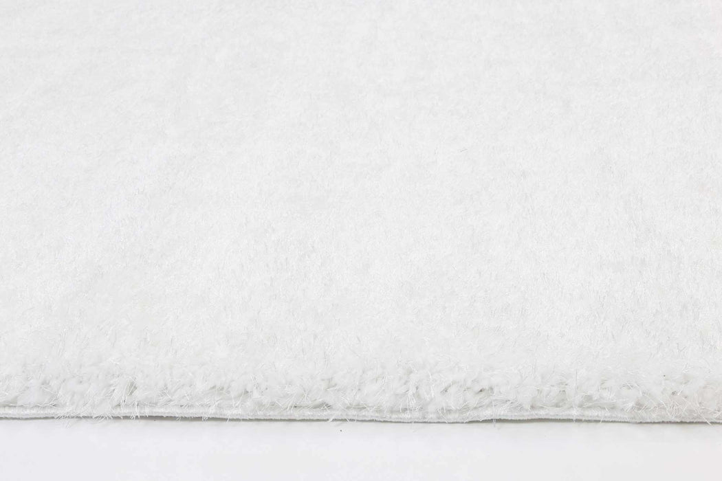 Puffy Soft Shaggy White 120x170 cm
