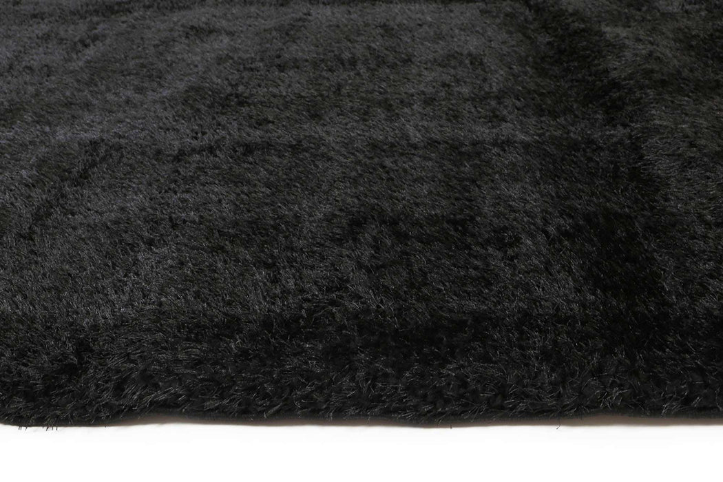 Puffy Soft Shaggy Black 200x290 cm