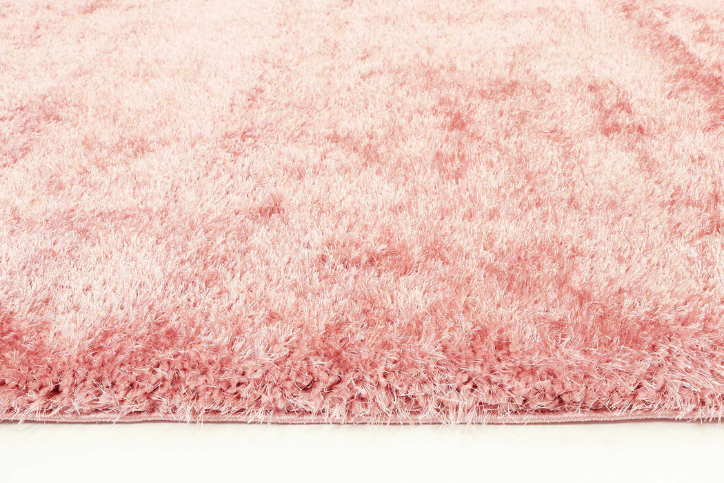 Puffy Soft Shaggy Pink 200x290 cm