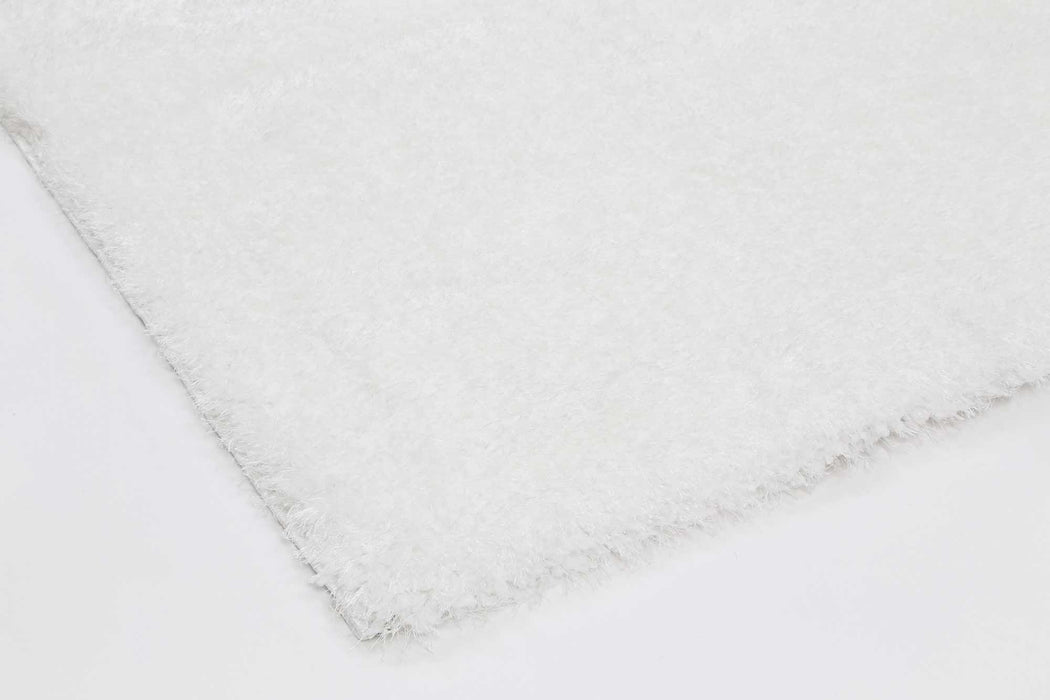 Puffy Soft Shaggy White 200x290 cm